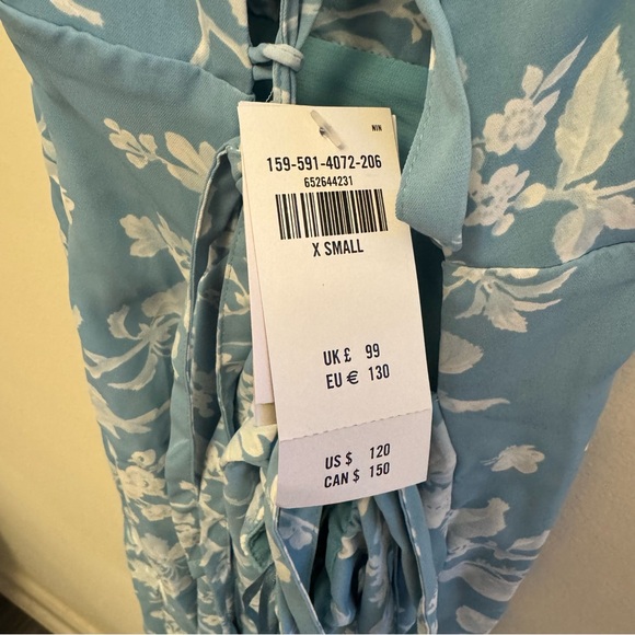 Abercrombie & Fitch Women's Ruched Midi Dress NWT - Picture 9 of 13